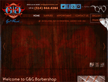 Tablet Screenshot of ggbarbershop.com